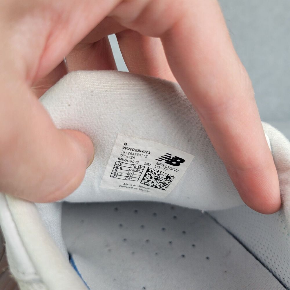 New Balance 928 Women's Walking Shoes White WW928HW3 10.5 B Comfort Lace-less - Picture 10 of 11
